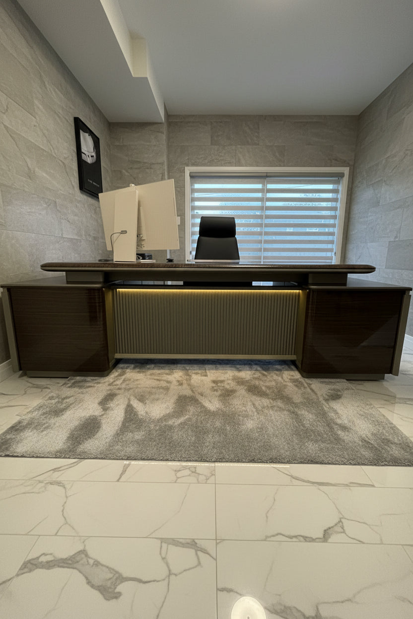 Obsidian Executive Desk